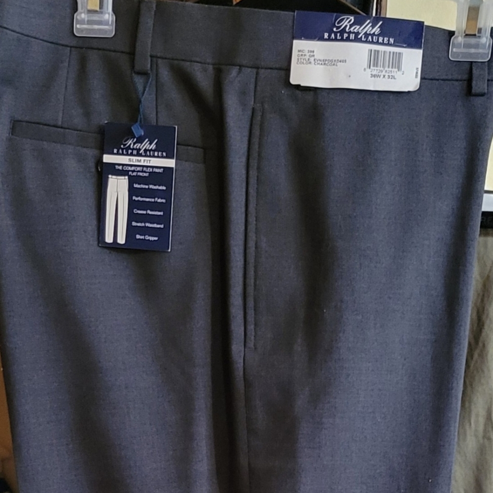 Men's Ralph Lauren Slim Fit Flat Front Pants